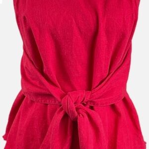 BP  Red Linen Rayon blend